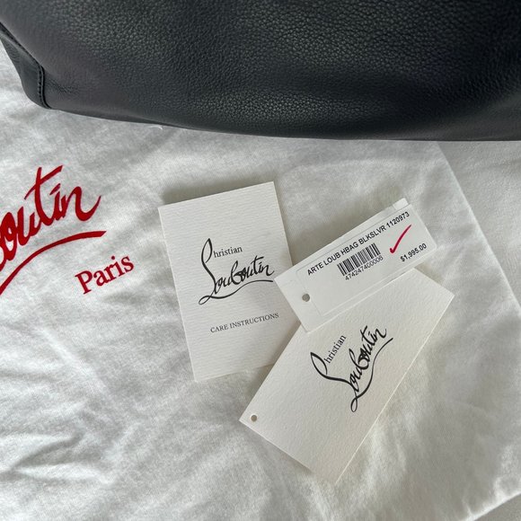 Christian Louboutin Triloubi Leather Handbag - Picture 10 of 10
